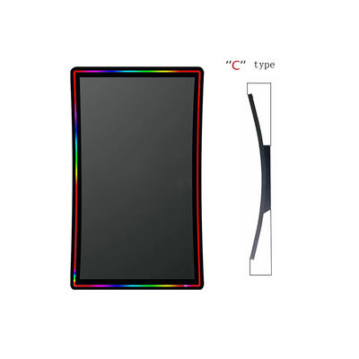 43-calowy R1500 Skrzywiony ekran dotykowy 4k Monitor z LED Barem Do Firelink / IGS Vertical Gaming Machine