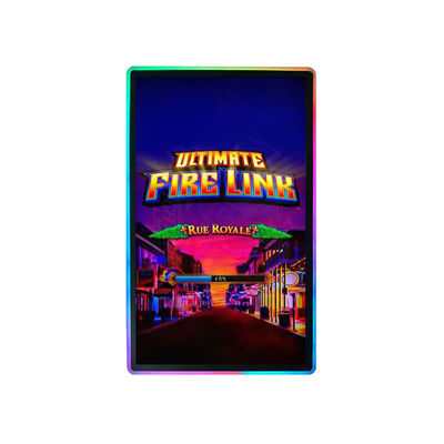 23.8' PCAP 3M/ELO Touch Gaming Monitor Side LED Bar For Slot Gaming