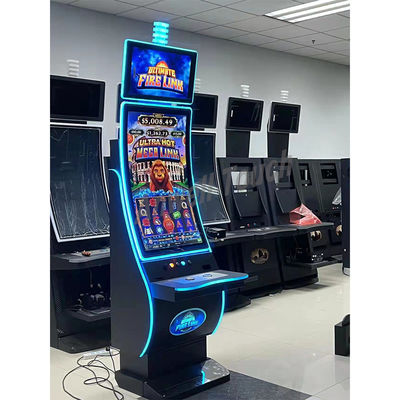 110V/220V Metalowy szafny automat do gier 43-calowy zakrzywiony monitor dotykowy