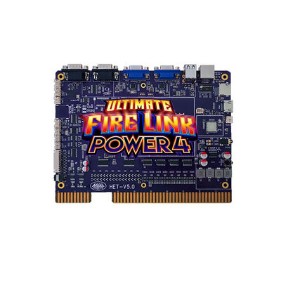 HET Skill Game Arcade Ultimate Fire Link Power4 Pcb Game Board