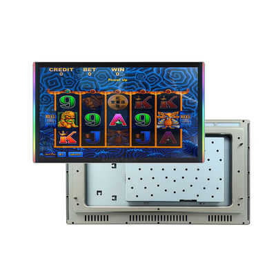 Aristocrat Hot Gaming Srebrny kolor PCAP Multi Touch Pojemnościowy ekran dotykowy 23 cali Z boczną i krawędzią LED Bezel