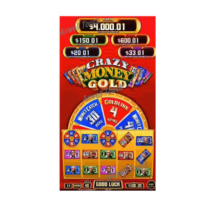 Pionowa gra umiejętności Pcb Board Crazy Money Gold For Game Machine