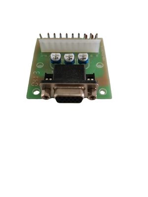 VGA RGB CGA Connector For POG POT O Gold Signal Converter Płyty PCB
