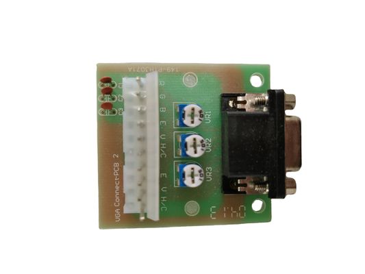 VGA RGB CGA Connector For POG POT O Gold Signal Converter Płyty PCB