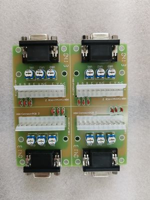 VGA RGB CGA Connector For POG POT O Gold Signal Converter Płyty PCB