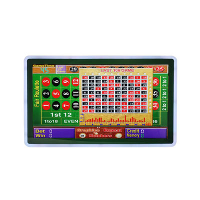 23.8 Inch Gaming Machine PCAP Touch Screen Gaming Monitor Side LED Bar Czarny 1920x1080 Led 16:9 Ips Hd-Mi 300c