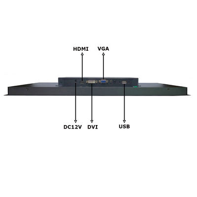 Wysoka jasność 1920*1080 HD Panel Mount Touch Screen Monitor Industrial Grade 21,5 Inch