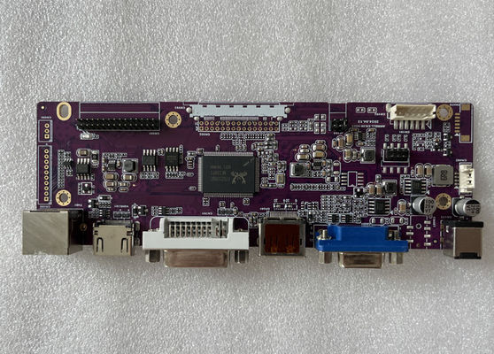 Wysokiej wydajności 3M Touch Controller Board With Driver Purple KIT For Gaming