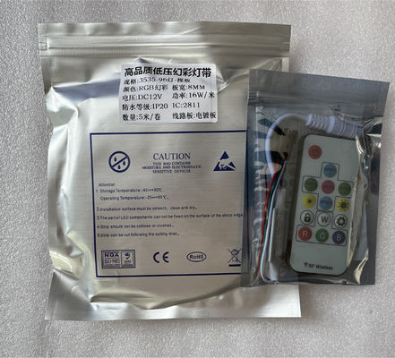 IP20 16W / 12V 96światła 5M RGB zdalnie sterowane światła LED dla gier