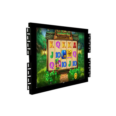 19 cali Wysoki 4:3 Definicja Ogrzewane Szkło IR Gaming Touch Monitor Dla Pog / Wms