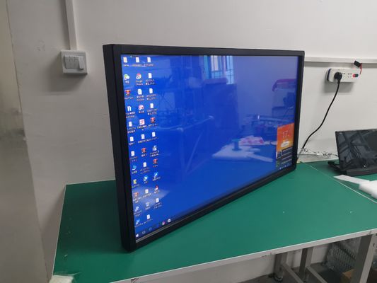55-calowy ultra-odpowiedzialny 5ms Infraczerwony Monitor Maszyny do gier Ekran dotykowy z bezbłędną precyzją 10 punktów
